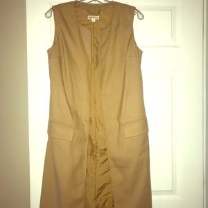 Long Camel Vest